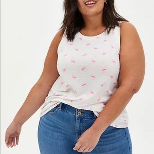 Torrid, size 2, white tank